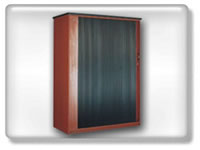 Click to view roller door stationary cabinet