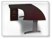 Click to view espresso managerial desks