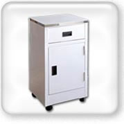 Click to view steel bedside mobile locker